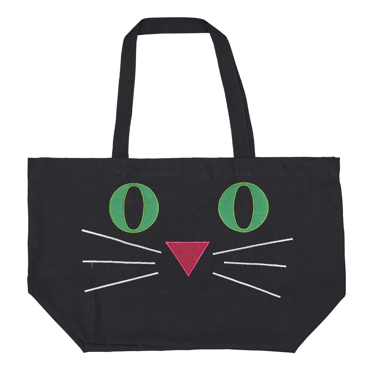 Black Cat Face Halloween Tote Bag Michaels